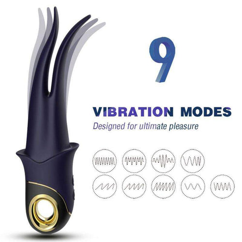 ARMONY - SHADOW VIBRATOR DOPPELKOPF TEASING BLAU - Vanelion Paradise