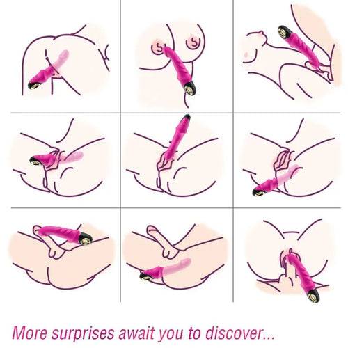 ARMONY - JOYBLADE DILDO VIBRATOR ROTATOR FUCHSIA - Vanelion Paradise