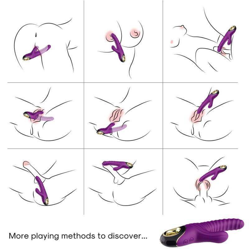 ARMONY - ETERNITY VIBRATOR SILIKON LILA - Vanelion Paradise