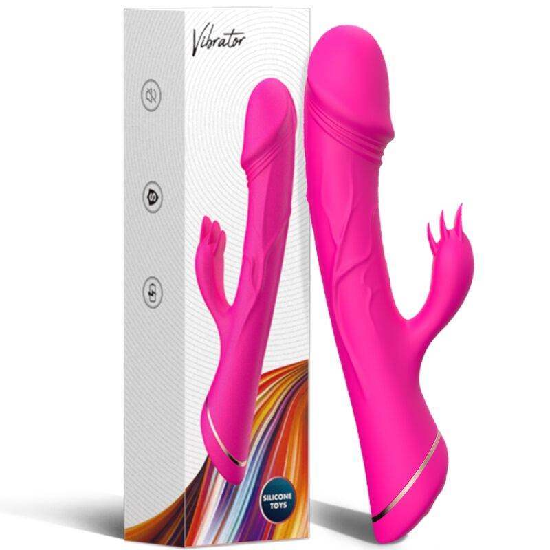 ARMONY - DILDO VIBRATOR KANINCHEN SILIKON FUCHSIA - Vanelion Paradise