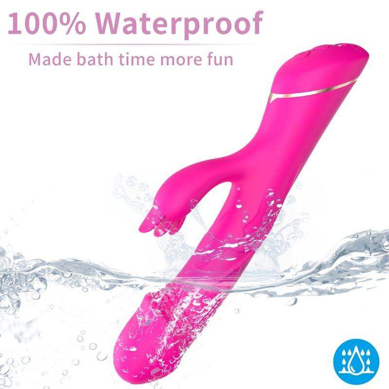ARMONY - DILDO VIBRATOR KANINCHEN SILIKON FUCHSIA - Vanelion Paradise
