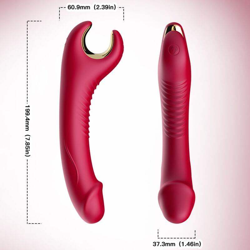 ARMONY - PRINCE DILDO VIBRATOR & ROTATOR ROT - Vanelion Paradise