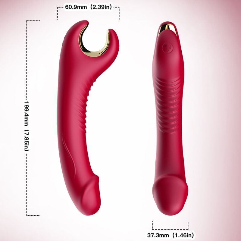 ARMONY - PRINCE DILDO VIBRATOR & ROTATOR ROT