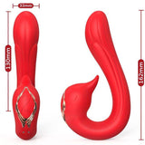ARMONY - DELFIN VIBRATOR MULTIPOSITION & WÄRMEEFFEKT ROT - Vanelion Paradise