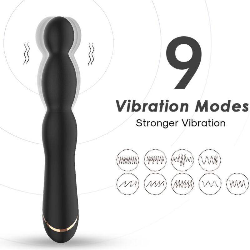 ARMONY - BAMBU VIBRATOR EINSTELLBAR SCHWARZ - Vanelion Paradise
