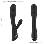 ARMONY - VIBRATOR KANINCHEN SILIKON SCHWARZ - Vanelion Paradise