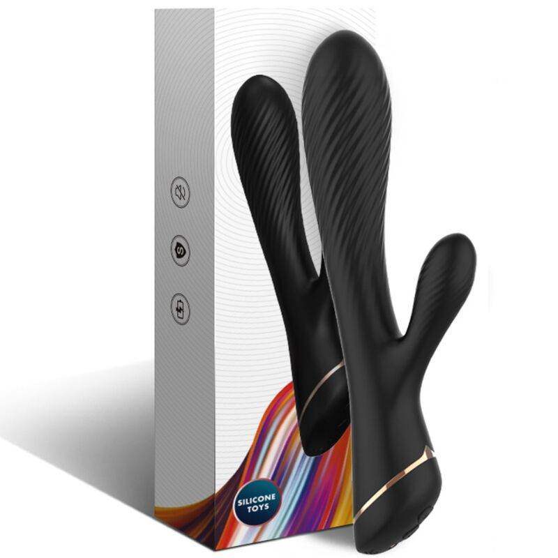 ARMONY - VIBRATOR KANINCHEN SILIKON SCHWARZ - Vanelion Paradise