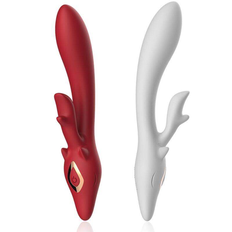 ARMONY - ELCH VIBRATOR KANINCHEN GEBOGEN ROT - Vanelion Paradise