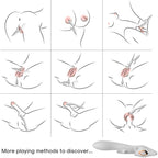 ARMONY - ELCH VIBRATOR KANINCHEN GEBOGEN ROT - Vanelion Paradise
