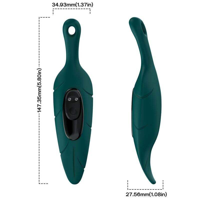 ARMONY - STIMULATOR & VIBRATOR BLATTGRÜN - Vanelion Paradise