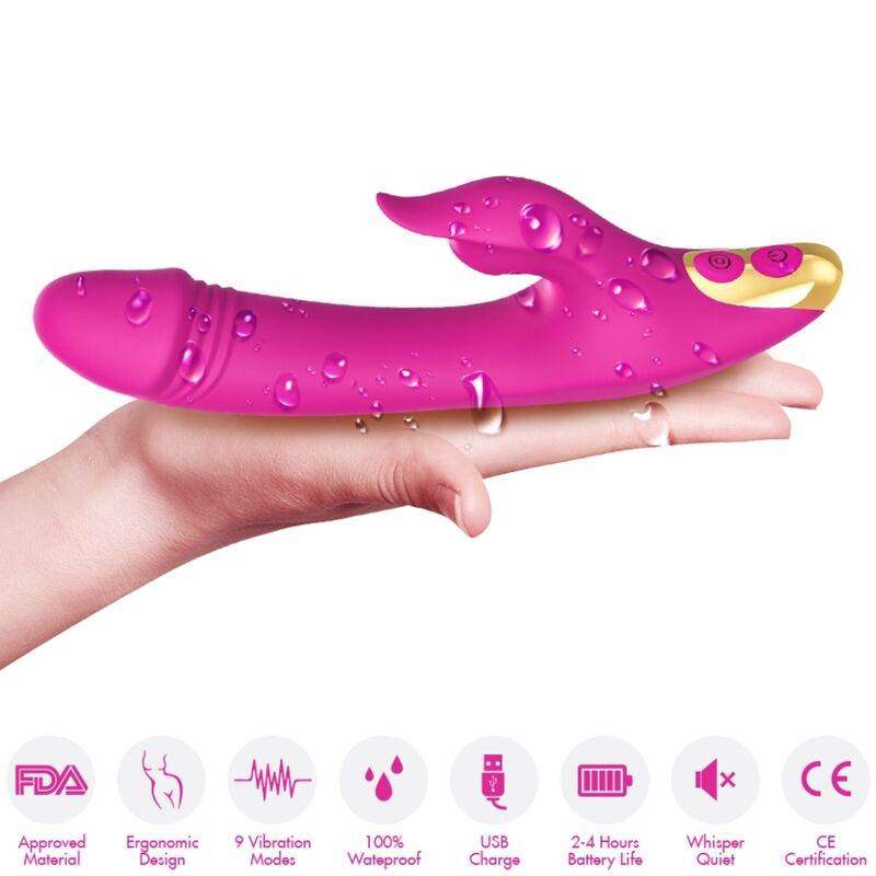 ARMONY - AMANT LECKT VIBRIERENDEN CLIT UND G-SPOT LILA - Vanelion Paradise