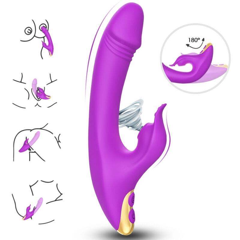 ARMONY - AMANT LECKT VIBRIERENDEN CLIT UND G-SPOT LILA - Vanelion Paradise