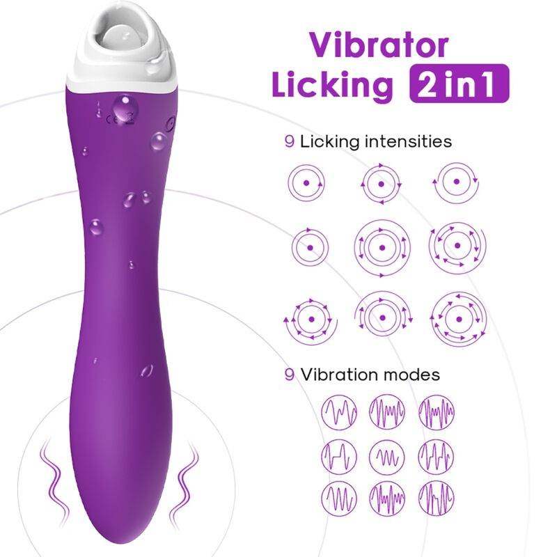 ARMONY - FAIRYLAND LECKT VIBRIERENDEN CLIT UND VIBRATOR LILA - Vanelion Paradise