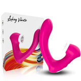 ARMONY - SECRETKISS LECKT VIBRIERENDEN CLIT UND VIBRATOR IN GEBOGENEM FUCHSIA - Vanelion Paradise