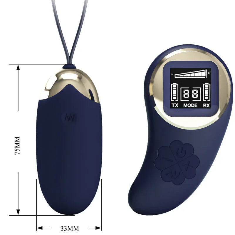 PRETTY LOVE - MINA VIBRIERENDES EI MIT FERNBEDIENUNG BLAU - Vanelion Paradise