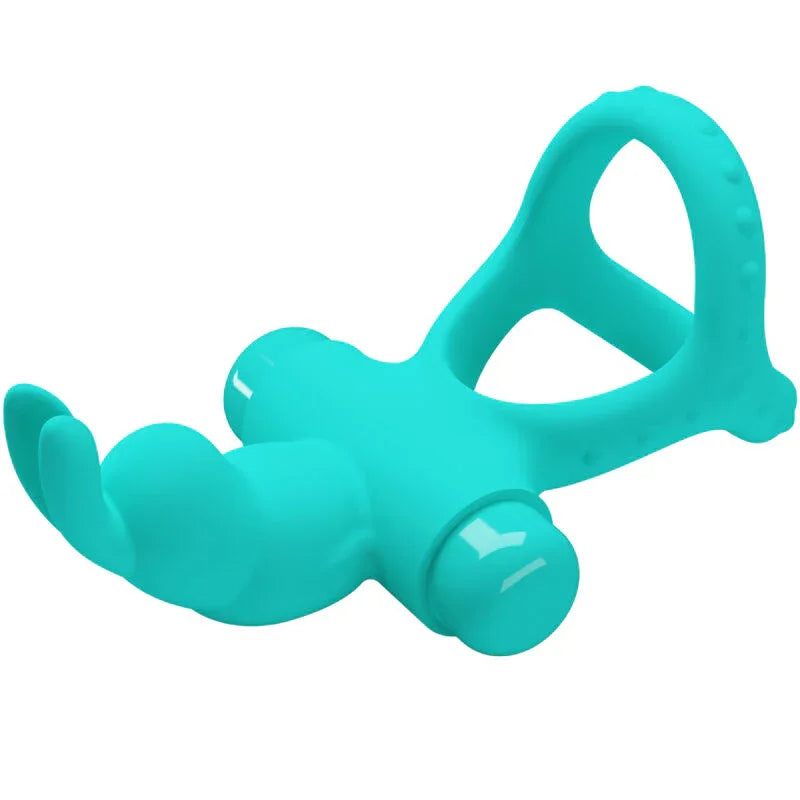 PRETTY LOVE - FIGGY GREEN RABBIT VIBRATORRING - Vanelion Paradise