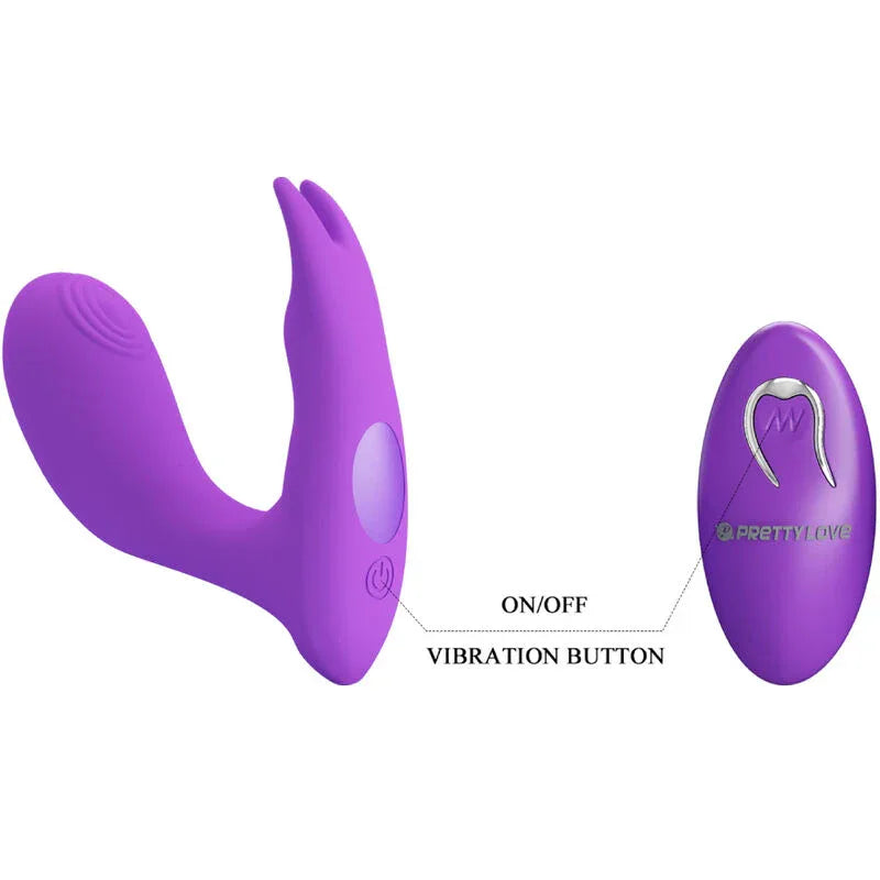 PRETTY LOVE - IDABELLE VIBRATION & PULSATION FERNBEDIENUNG VIOLETT - Vanelion Paradise