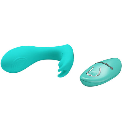 PRETTY LOVE - IDABELLE VIBRATION & PULSATION FERNBEDIENUNG BLAU