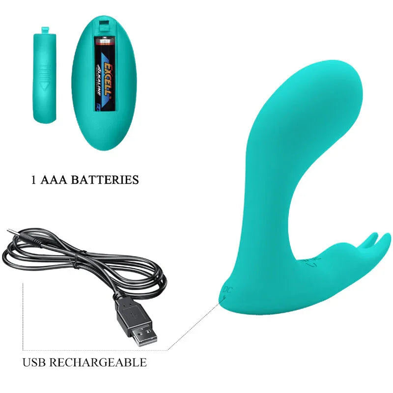 PRETTY LOVE - IDABELLE VIBRATION & PULSATION FERNBEDIENUNG BLAU - Vanelion Paradise