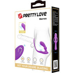 PRETTY LOVE - WARREN VIOLET ANALRING & VIBRATOR - Vanelion Paradise