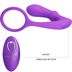 PRETTY LOVE - WARREN VIOLET ANALRING & VIBRATOR - Vanelion Paradise