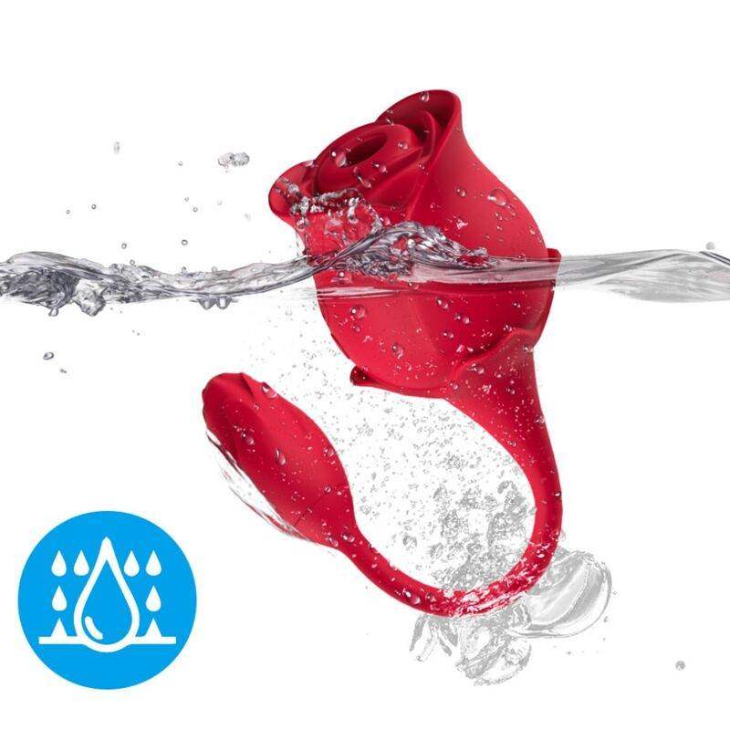 ARMONY - ROSA LECKENDE VIBRIERENDE KLITZITÄT & VIBRATOR ROT - Vanelion Paradise