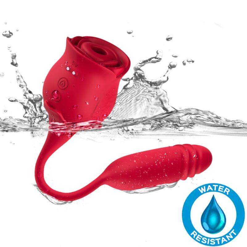 ARMONY - ROSEKNIGTH LECKT VIBRIERENDEN CLIT UND VIBRATOR ROT - Vanelion Paradise