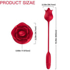 ARMONY - ROSELIP LECKT VIBRIERENDEN CLIT UND VIBRATOR ROT - Vanelion Paradise