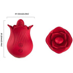 ARMONY - ROSA VIBRATOR & STIMULATOR ROT - Vanelion Paradise