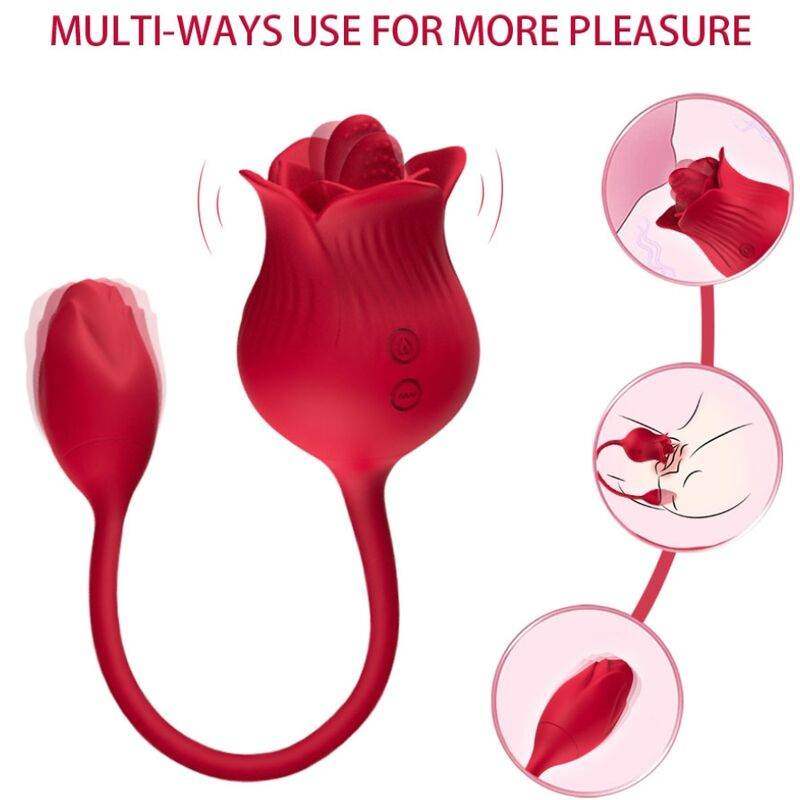 ARMONY - ROSA VIBRATOR MIT COLA ROT - Vanelion Paradise