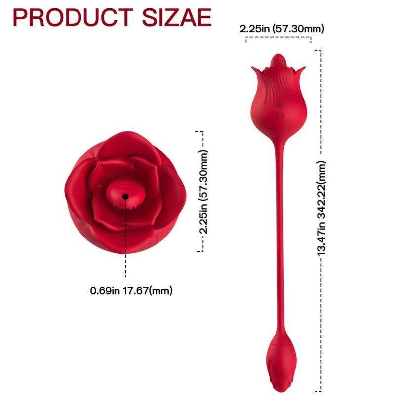 ARMONY - ROSA VIBRATOR MIT COLA ROT - Vanelion Paradise