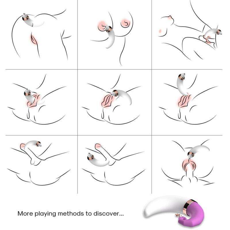 ARMONY - SWEETMOON LECKT VIBRIERENDEN CLIT UND G-SPOT ROSA - Vanelion Paradise
