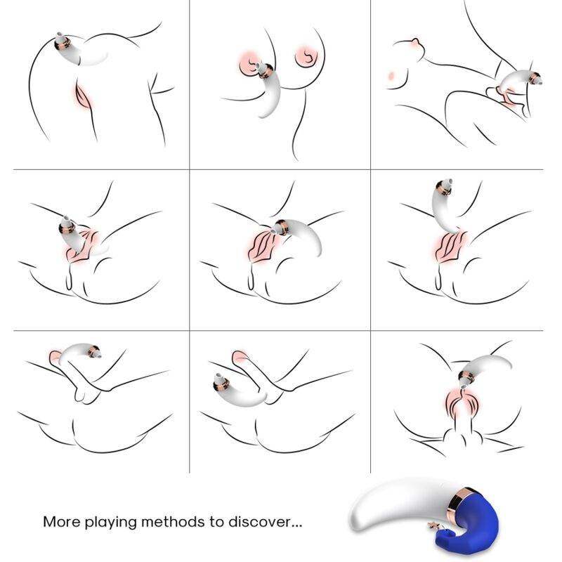 ARMONY - SWEETMOON LECKT VIBRIERENDEN CLIT UND G-SPOT BLAU - Vanelion Paradise