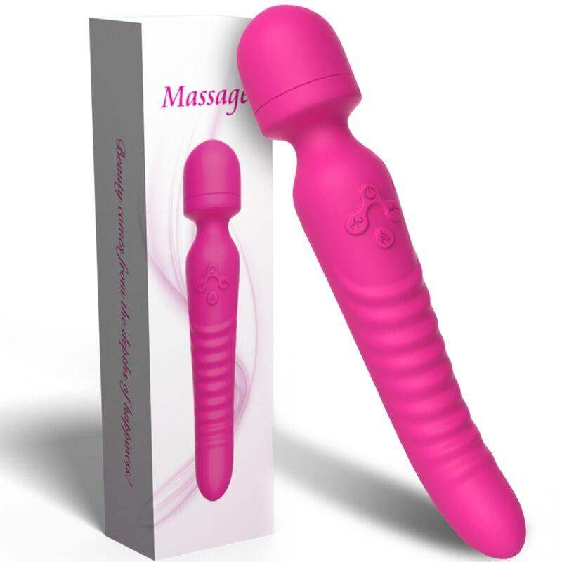 ARMONY - MISSION MASSAGER & VIBRATOR WÄRMEEFFEKT FUCHSIA - Vanelion Paradise