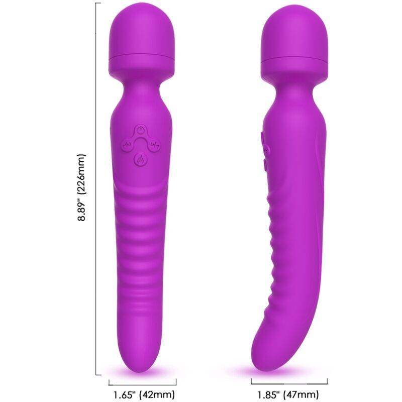 ARMONY - MISSION MASSAGER & VIBRATOR WÄRMEEFFEKT LILA - Vanelion Paradise