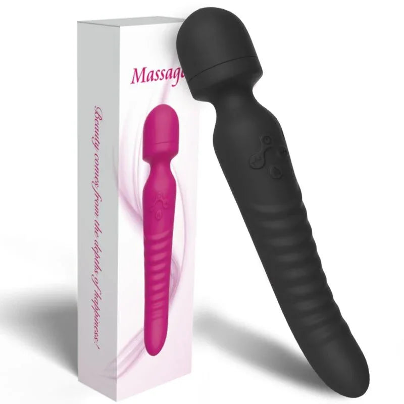 ARMONY - MISSION MASSAGER & VIBRATOR WÄRMEEFFEKT SCHWARZ - Vanelion Paradise