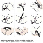 ARMONY - Y-WAND MASSAGER & VIBRATOR DOPPELKOPF SCHWARZ - Vanelion Paradise