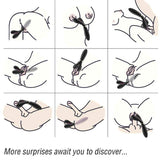 ARMONY - Y-WAND MASSAGER & VIBRATOR DOPPELKOPF SCHWARZ - Vanelion Paradise