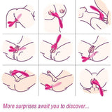 ARMONY - Y-WAND MASSAGER & VIBRATOR DOPPELKOPF FUCHSIA - Vanelion Paradise