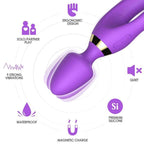 ARMONY - MASSAGER & VIBRATOR KANINCHEN LILA - Vanelion Paradise