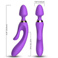 ARMONY - MASSAGER & VIBRATOR KANINCHEN LILA - Vanelion Paradise