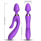ARMONY - MASSAGER & VIBRATOR KANINCHEN LILA - Vanelion Paradise