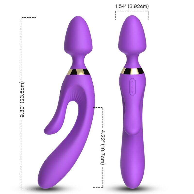 ARMONY - MASSAGER & VIBRATOR KANINCHEN LILA - Vanelion Paradise
