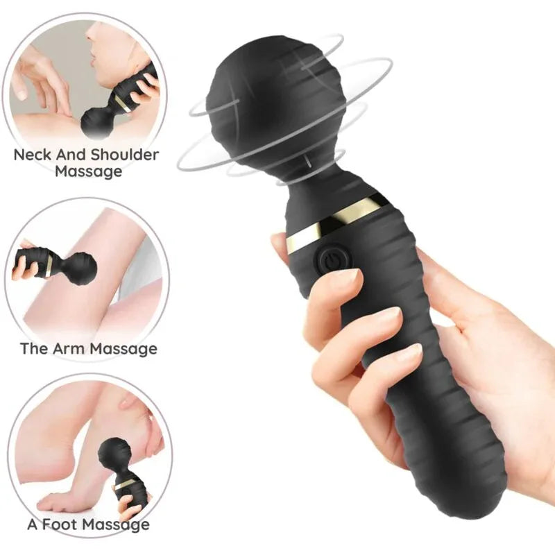 ARMONY - FREEDO MASSAGER & VIBRATOR KLEIN SCHWARZ - Vanelion Paradise