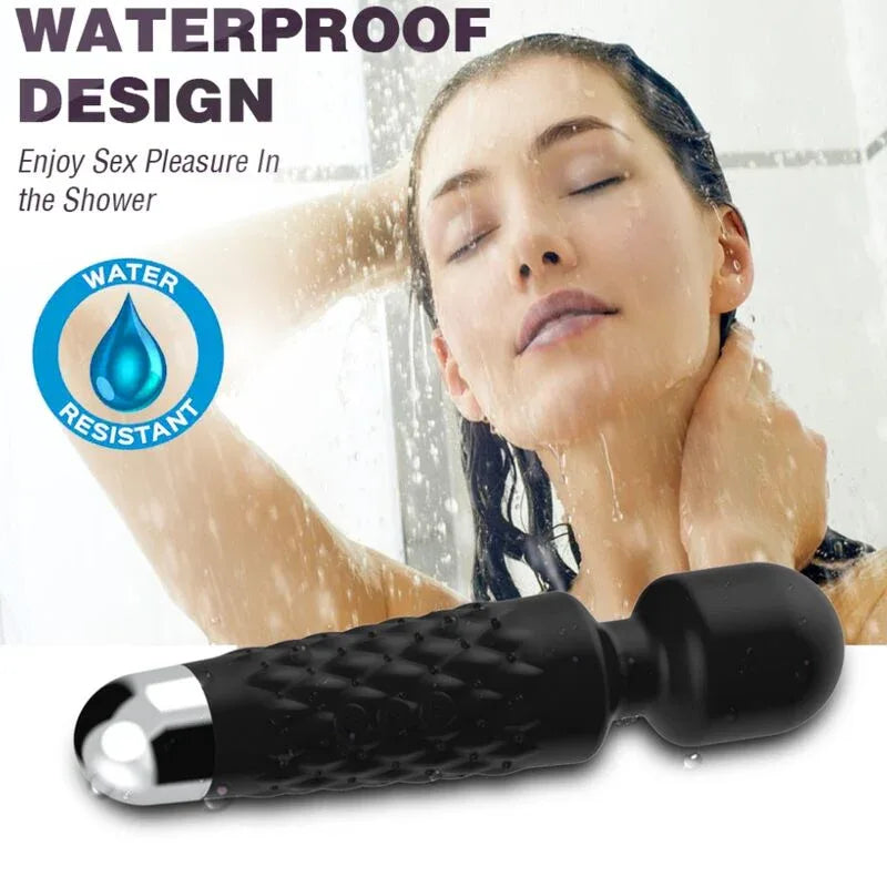ARMONY - POSTMAN MASSAGER & VIBRATOR SUPER FLEXIBLER KOPF SCHWARZ - Vanelion Paradise