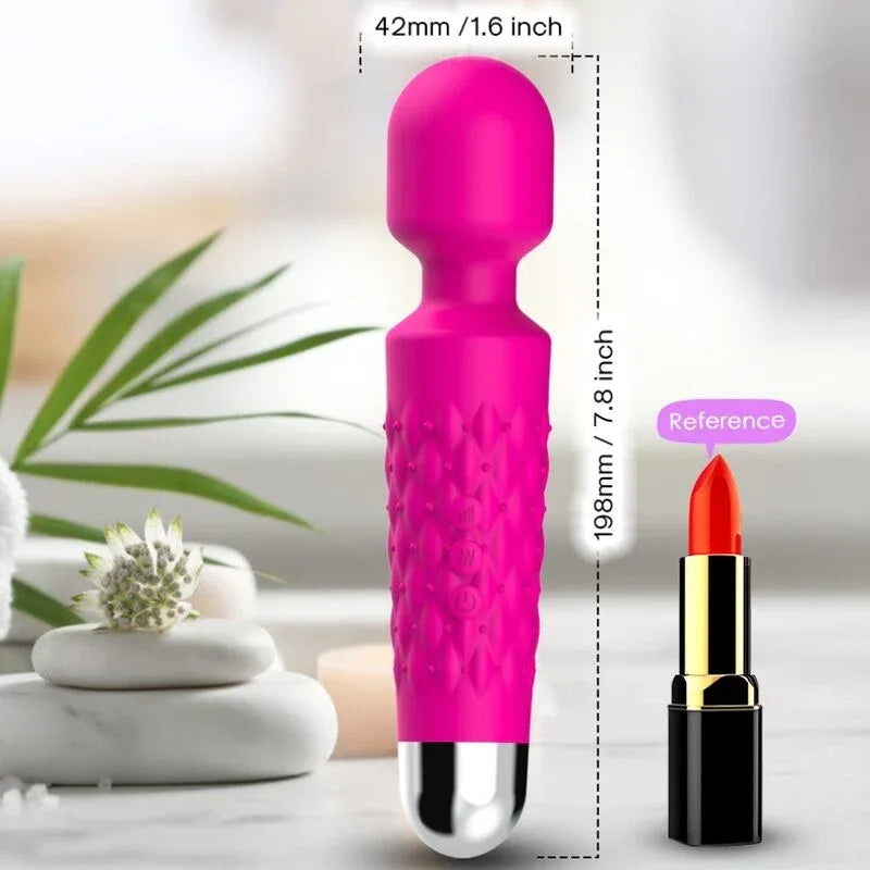 ARMONY - POSTMAN MASSAGER & VIBRATOR SUPER FLEXIBLER KOPF FUCHSIA - Vanelion Paradise