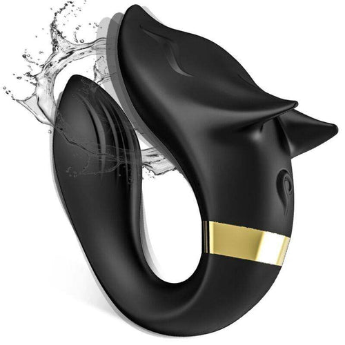 ARMONY - FOX VIBRATOR FÜR PAARE MIT FERNBEDIENUNG SCHWARZ - Vanelion Paradise