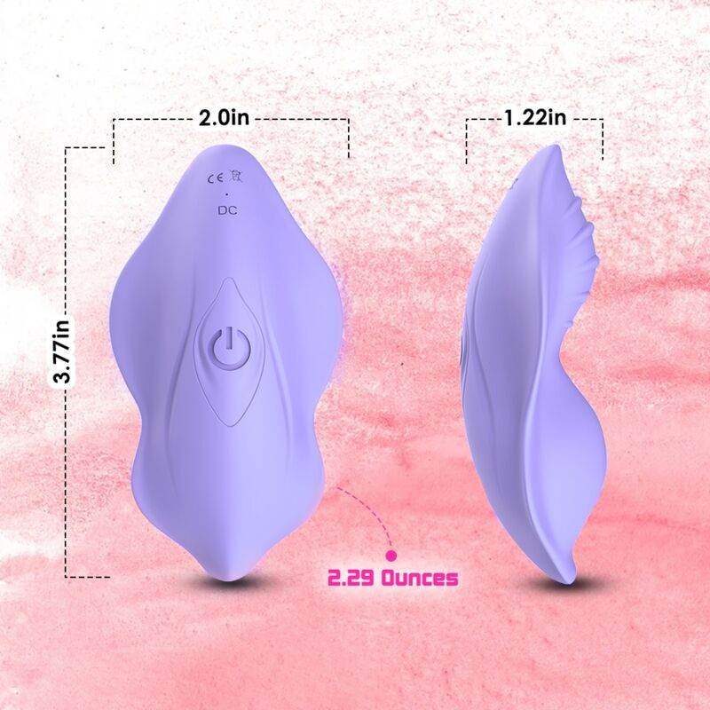 ARMONY - WHISPER TRAGBARES HÖSCHEN, VIBRATOR, FERNBEDIENUNG, LILA - Vanelion Paradise