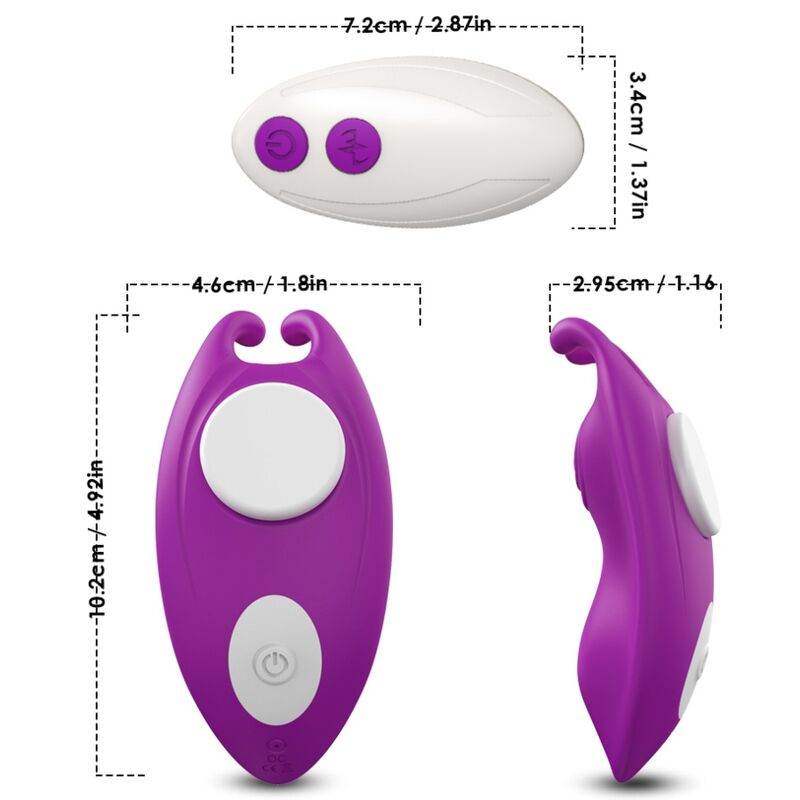 ARMONY - HONEYBEE TRAGBARES HÖSCHEN VIBRATOR G-SPOT FERNBEDIENUNG LILA - Vanelion Paradise
