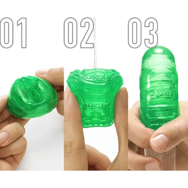 TENGA - UNI EMERALD MASTURBATOR-Fingerhut - Vanelion Paradise